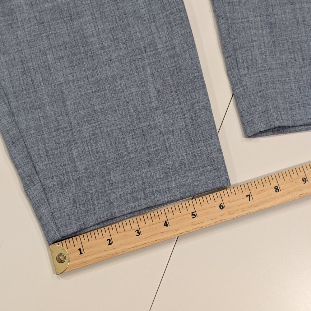 Dynamite Slate Blue Belted Pants - Size S - Picture 8 of 9